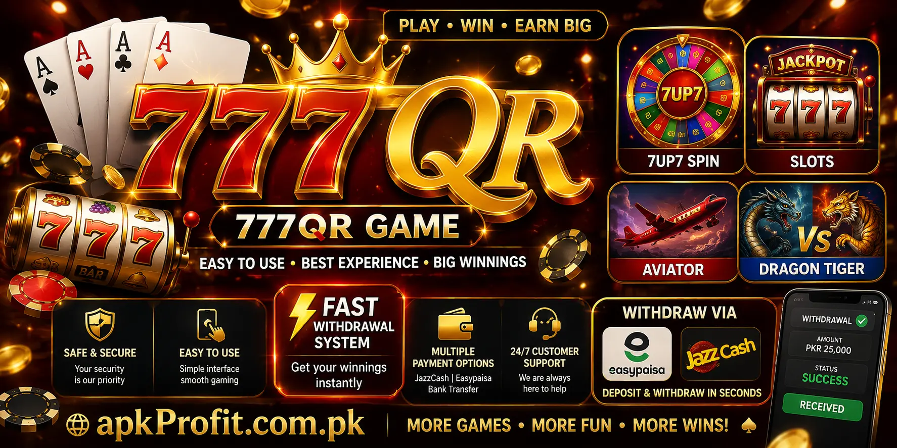 777QR Game