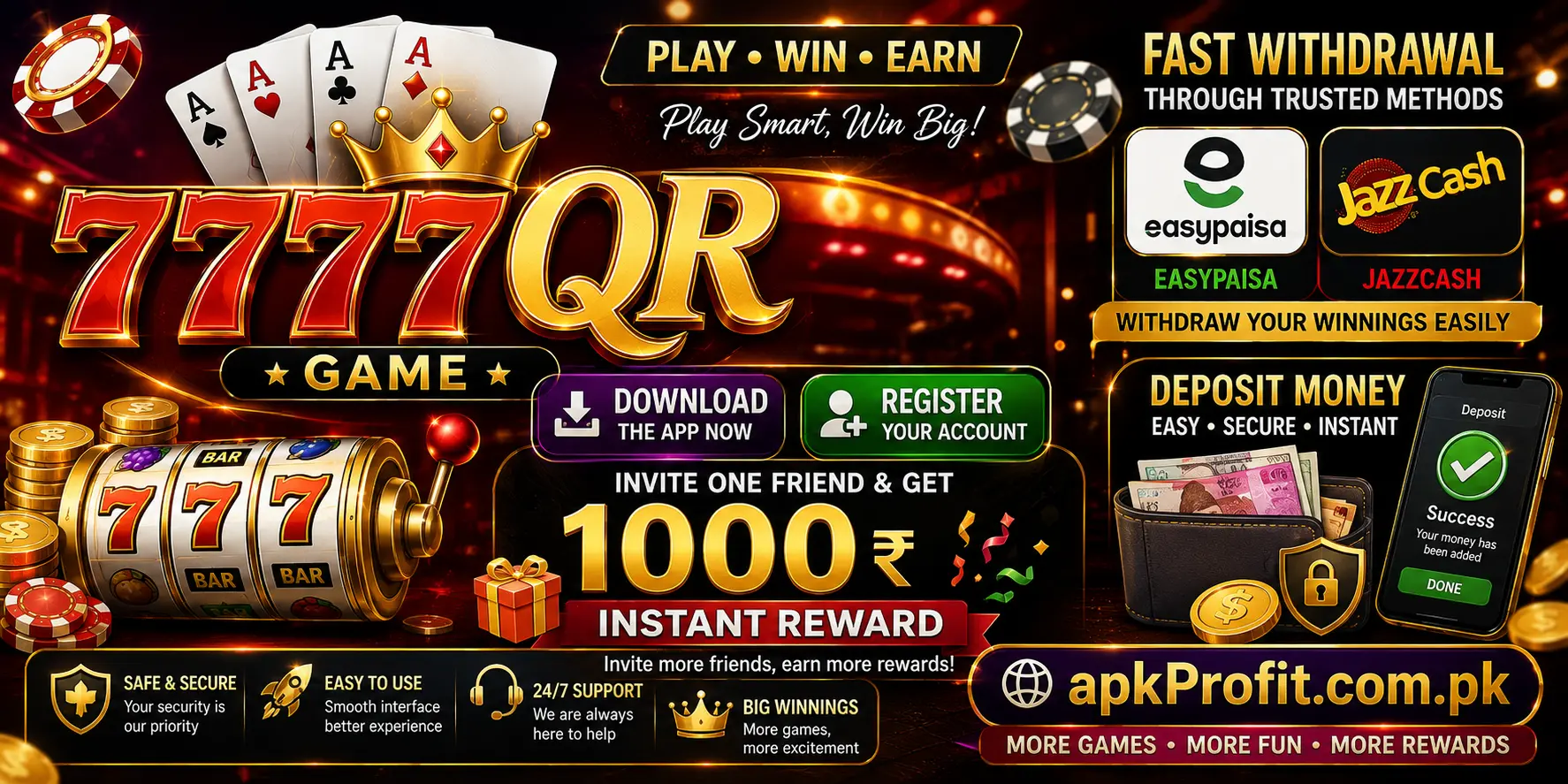 777QR Game