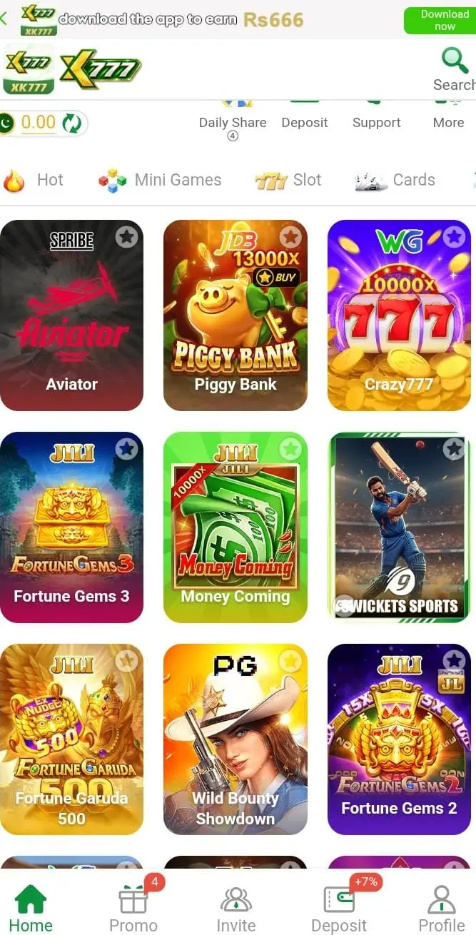 XK777 Game